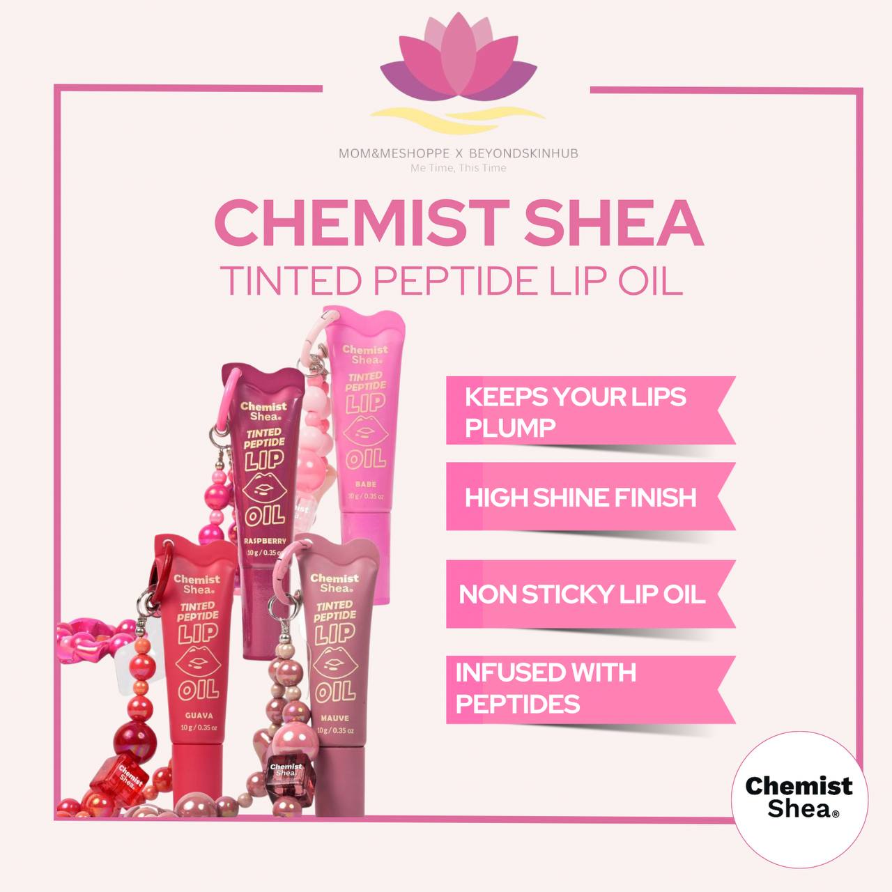 Chemist Shea Tinted Peptide Lip Oil