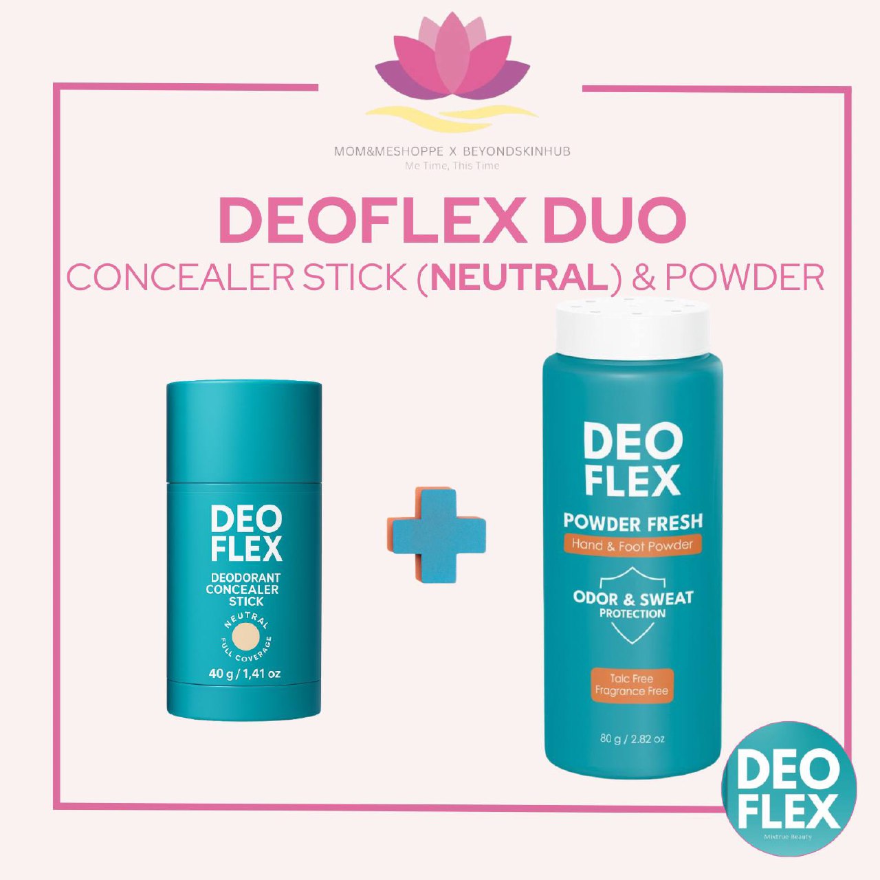 Mixtrue Beauty Deoflex Deodorant Concealer Stick | Deodorizing and whitening