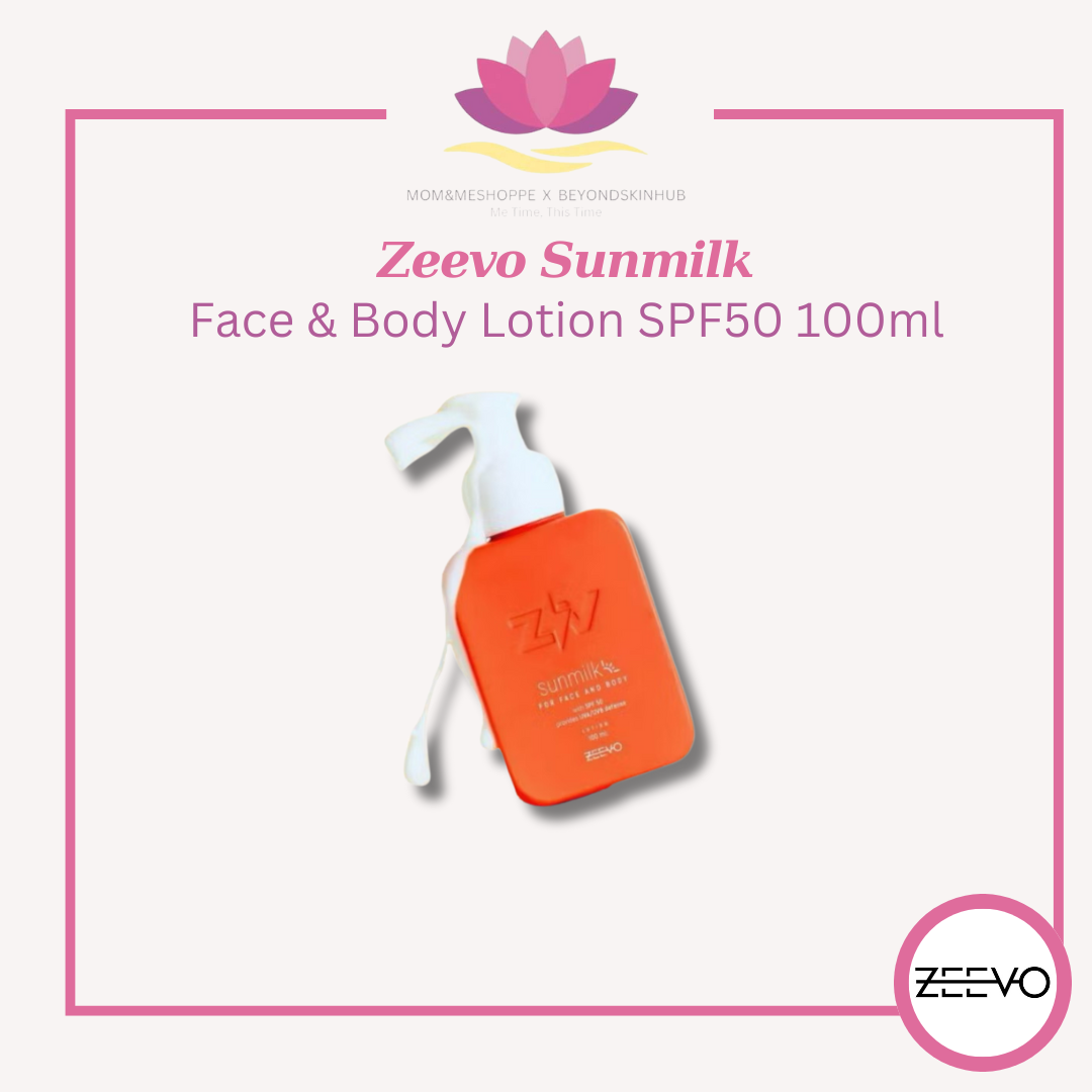 Zeevo Sunmilk for Face & Body Lotion SPF50 100ml