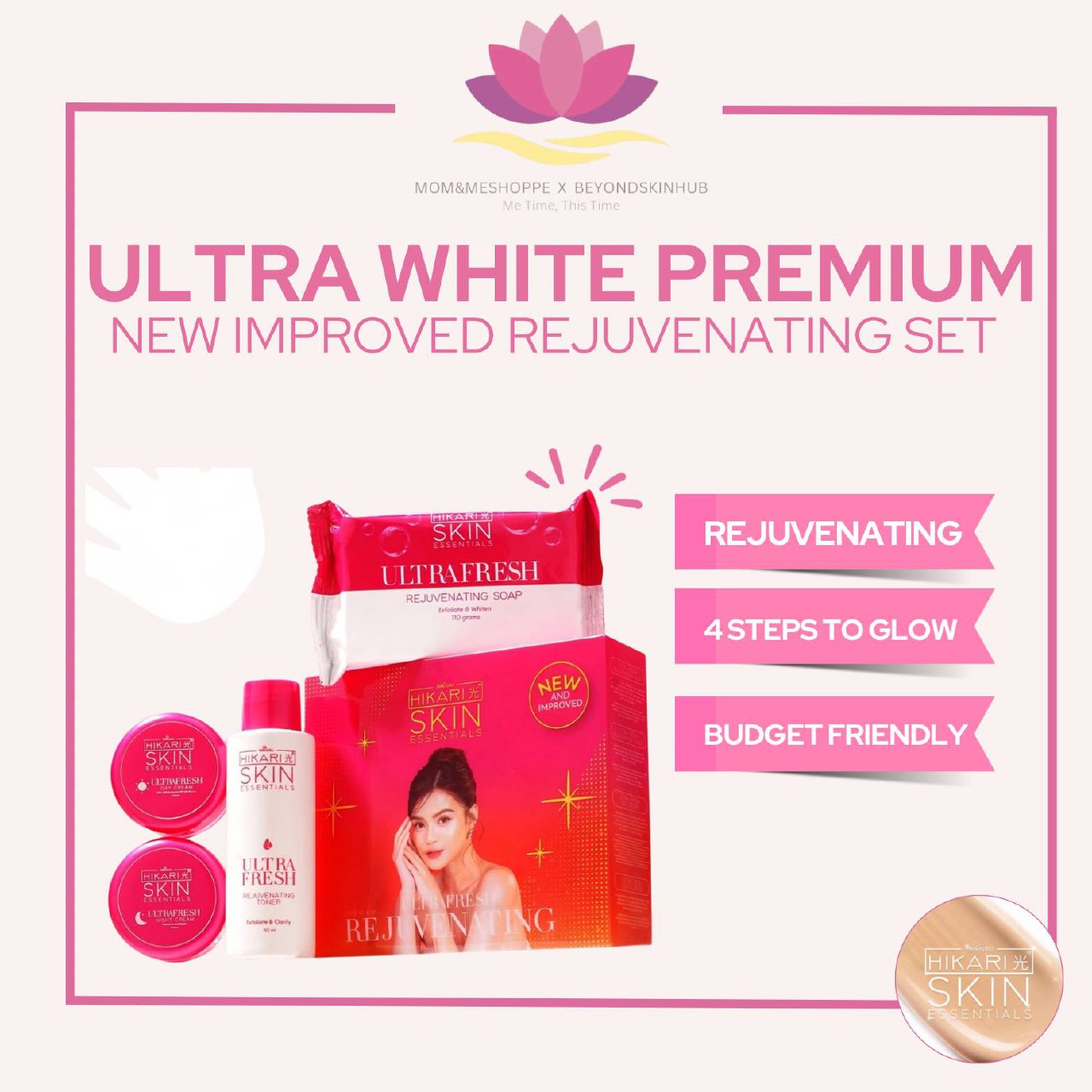 Hikari Skin Essentials Ultra White Rejuvenating Set