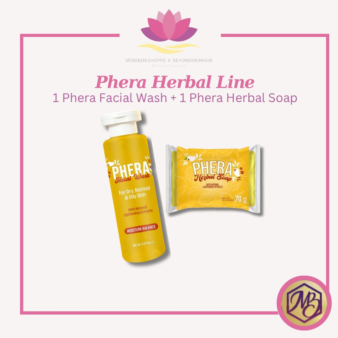 Phera Herbal Line Facial Wash and Herbal Soap Bundle