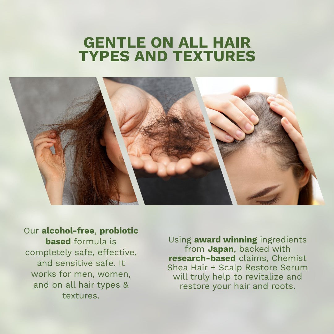 Mixtrue Beauty Chemist Shea Hair + Scalp Restore Serum | For Damaged & Thinning Hair