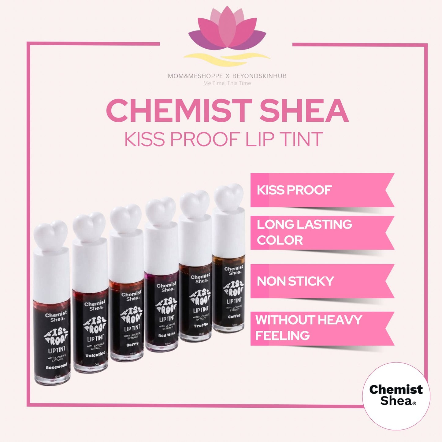 Chemist Shea Kiss Proof Lip Tint