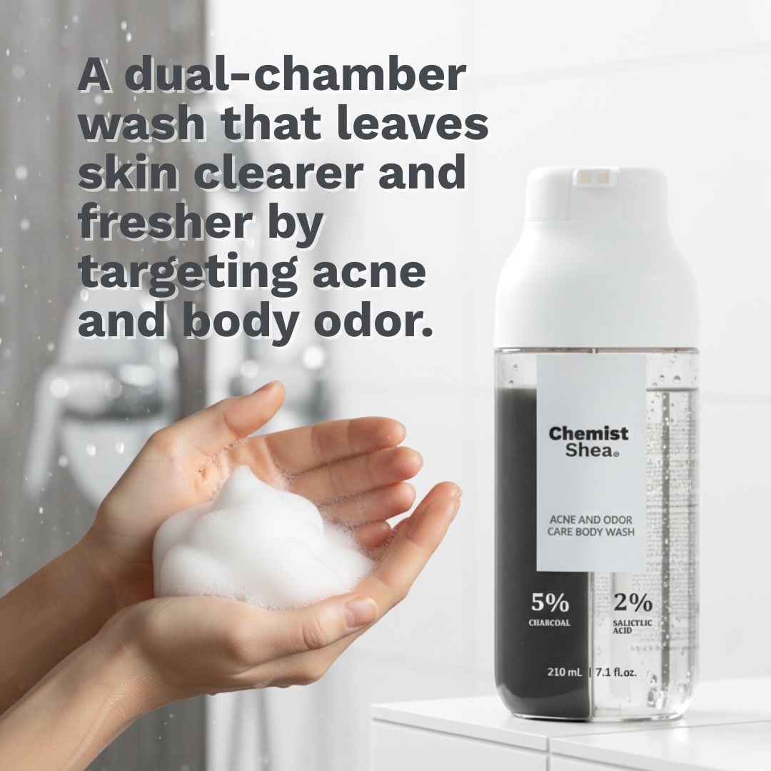 Mixtrue Beauty Chemist Shea Acne & Odor Care Body Wash