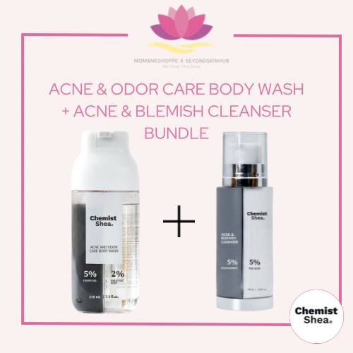 Mixtrue Beauty Chemist Shea Acne & Odor Care Body Wash