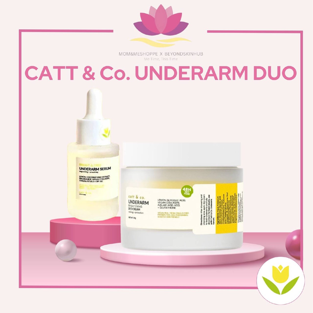 Catt & Co Brightening Deo Cream