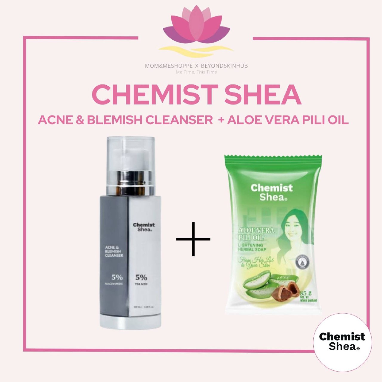 Mixtrue Beauty Chemist Shea Acne & Blemish Cleanser | with Niacinamide, Salicylic Acid, Tranexamic Acid & Azelaic Acid