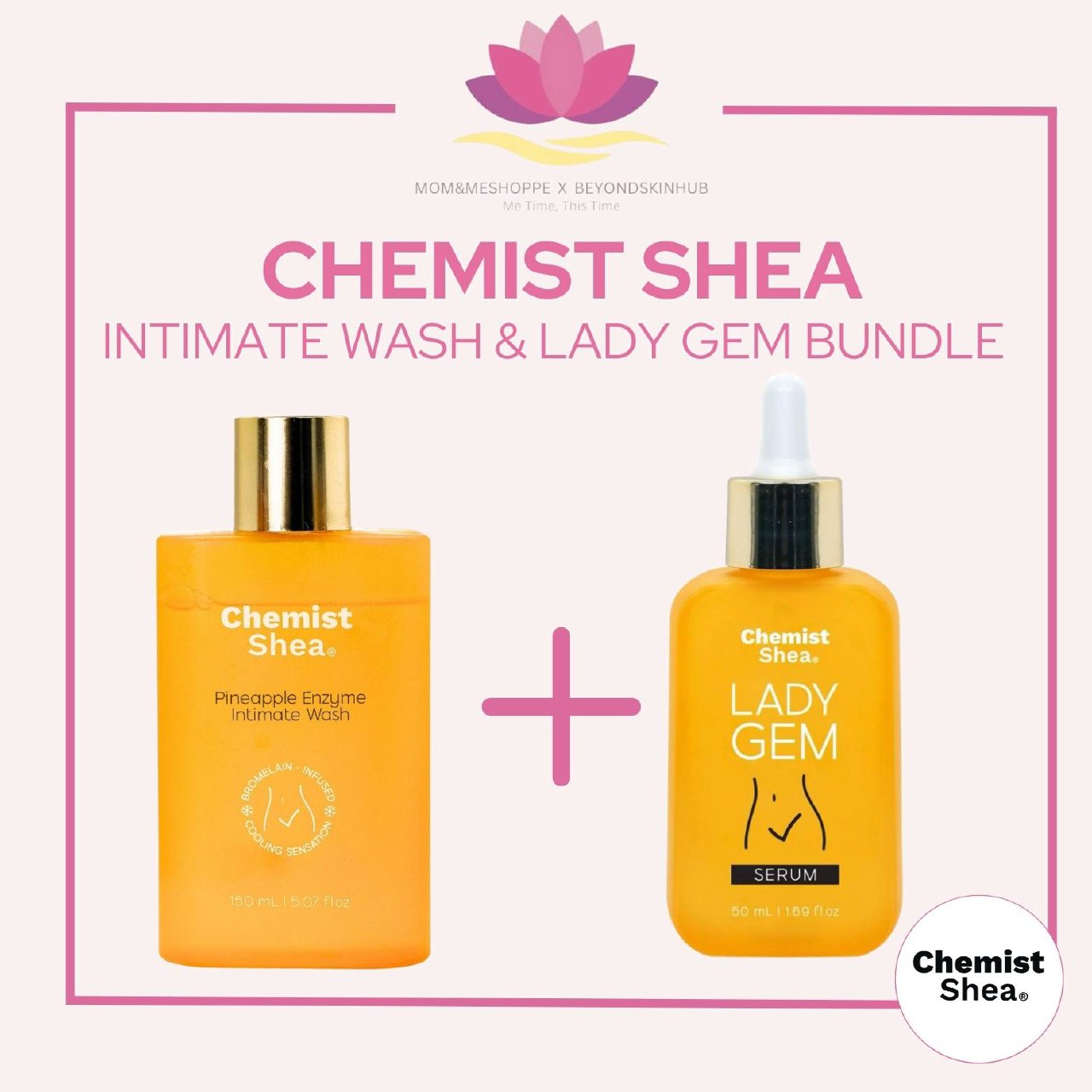 Chemist Shea Pineapple Enzyme Intimate Wash| Feminine Wash PH Balanced, cooling, reduces bacteria & brighten intimate areas