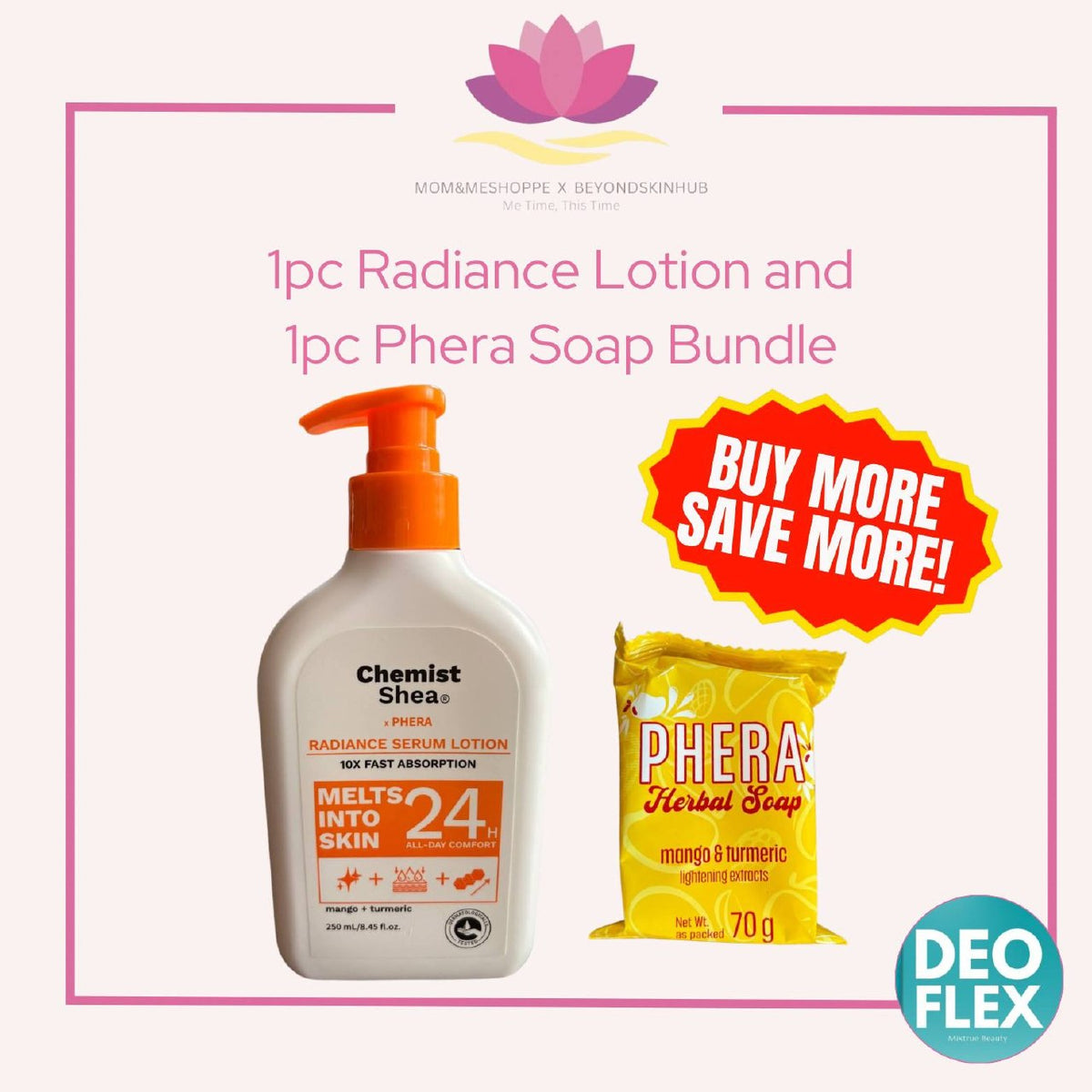 Mixtrue Beauty Chemist Shea x Phera Radiance |Brightening,  hydrating, ultra lightweight & non-sticky