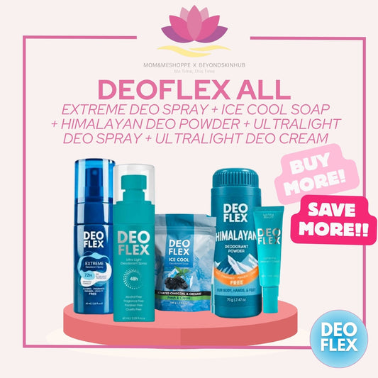 Deoflex All (Deodorant, Powder, Soap & Brightening Cream)