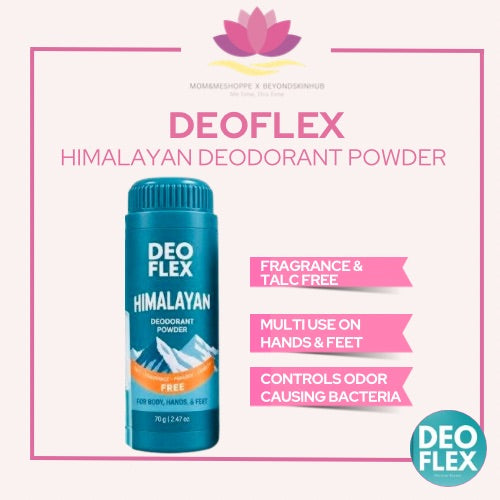Deoflex Himalayan Powder Fresh Hand & Foot Powder 70g