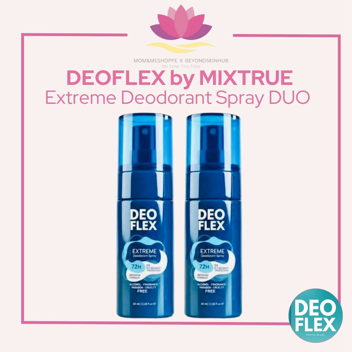 Deoflex Extreme Deodorant Spray 60ml