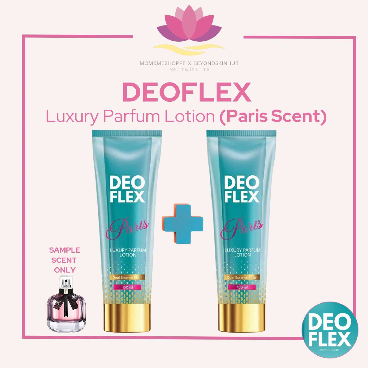 Mixtrue Beauty Deoflex Parfum Lotion 150ml| Rouge & Paris| Moisturizing, Lightening, & Deodorizing