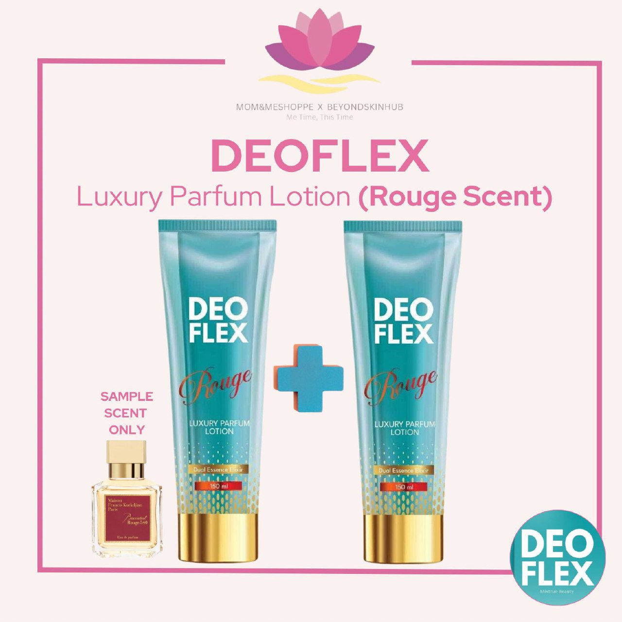 Mixtrue Beauty Deoflex Parfum Lotion 150ml| Rouge & Paris| Moisturizing, Lightening, & Deodorizing