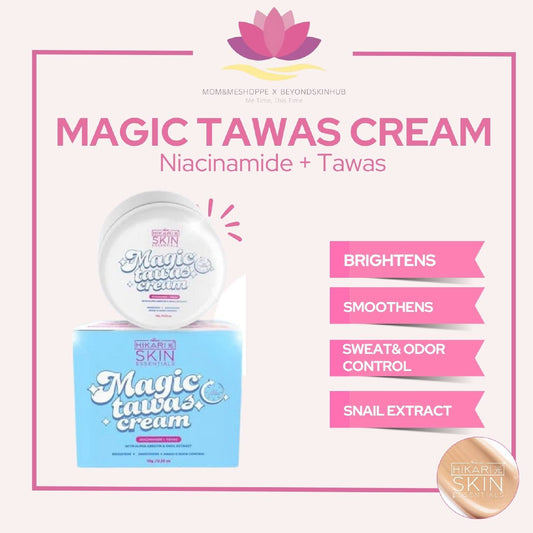Hikari Skin Essentials Magic Tawas Cream 10g | deodorant and brightening cream