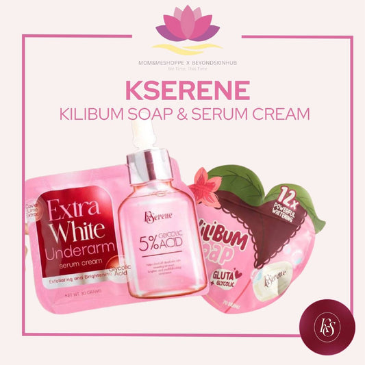 KSerene Extra White Underarm Serum & Kilibum Soap Bundle