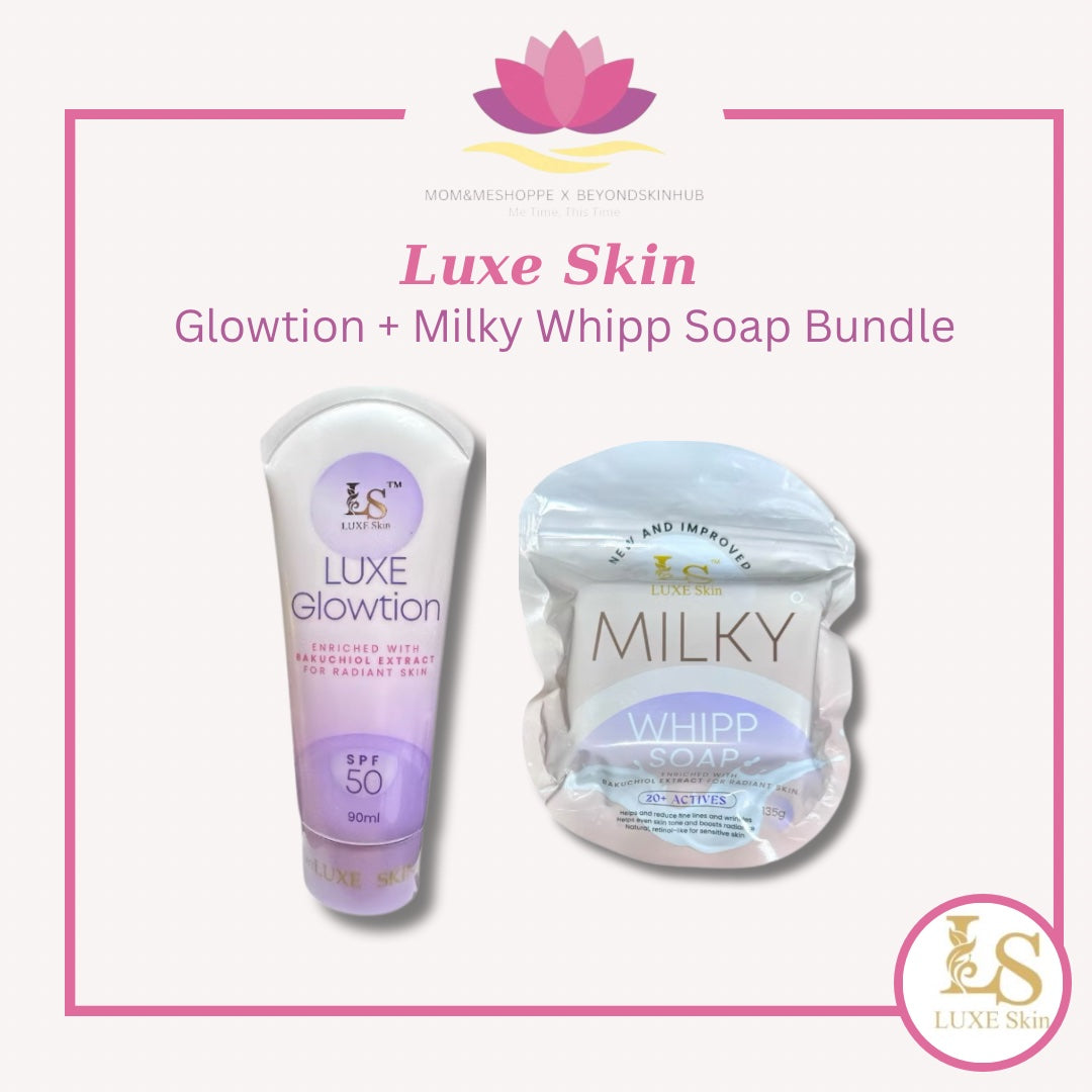 Luxe Skin Glowtion & Milky White Soap Bundle