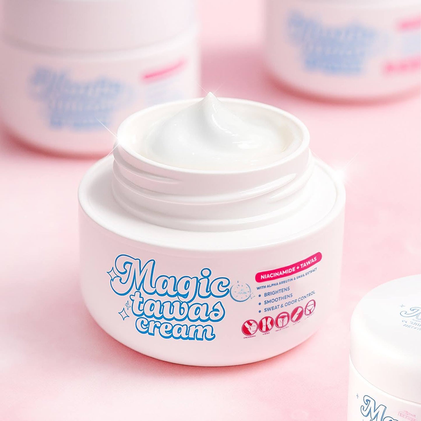 Hikari Skin Essentials Magic Tawas Cream 10g | deodorant and brightening cream