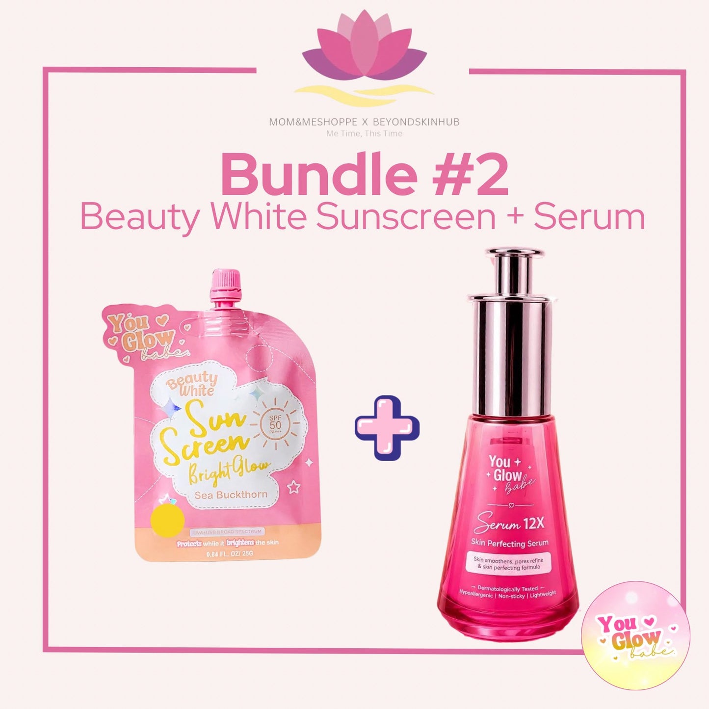 You Glow Babe Skin Perfecting Serum | Brightening & Acne Care | Niacinamide & Ceramide