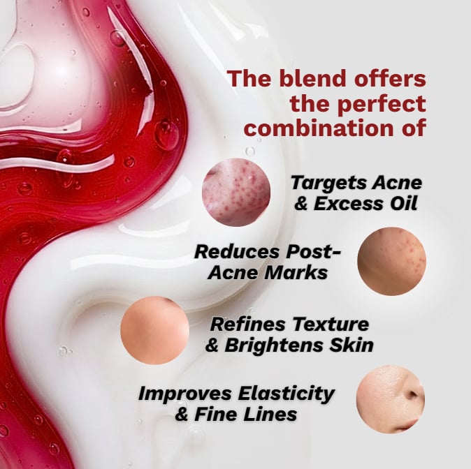 Mixtrue Beauty Chemist Shea Refine Serum | Dual Chamber. Niacinamide, Zinc, Peptide.