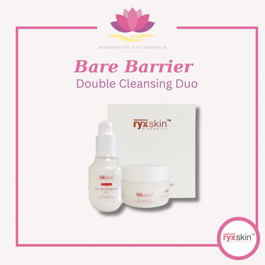 RYX Skin Sincerity | Bare Barrier Double Cleanse Duo